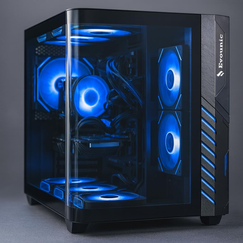Amazon.com: Evounic Gaming PC Desktop, Prebuilt Gaming Computer